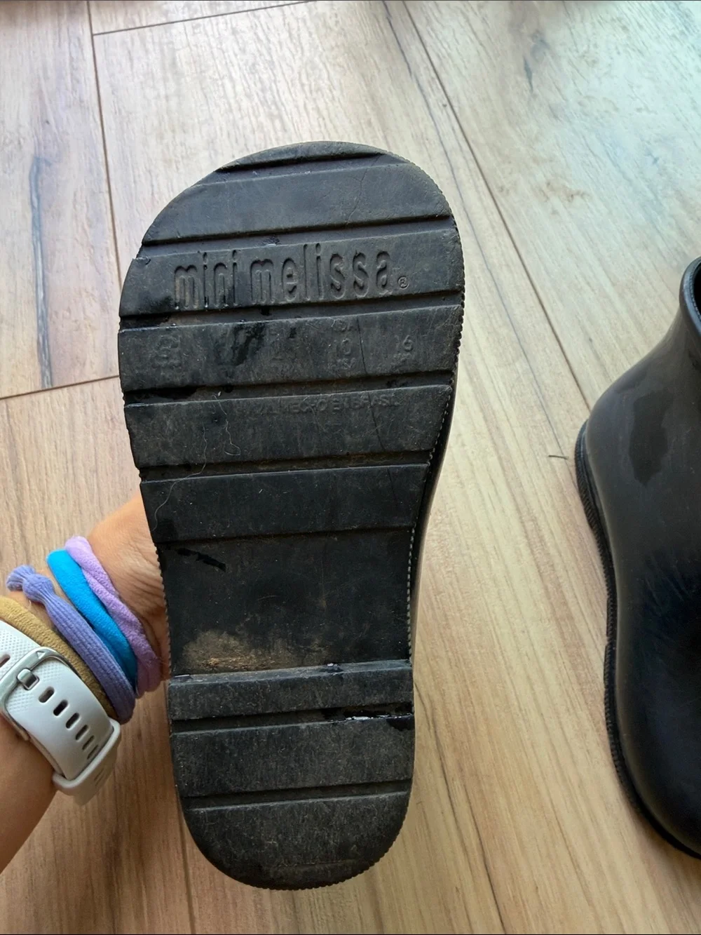 Mini Melissa rain booties